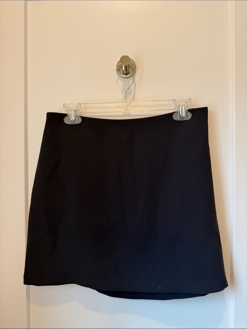 Aritzia Classic Mini Skirt - Navy Crepette